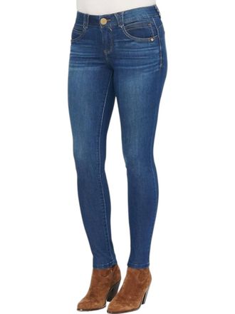 Democracy Luxe Ab Solution Jegging In Blue