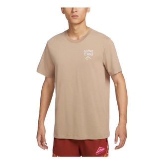 Nike Dri-FIT Running T-Shirt Asia Sizing Khaki FZ8055-247