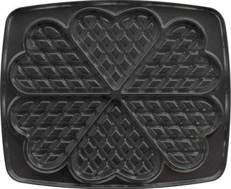 Lagrange Par De Platos Para 6 Gofres Coraz&oacute;n Para Super 2 Gofres - 030522 - Lagrange