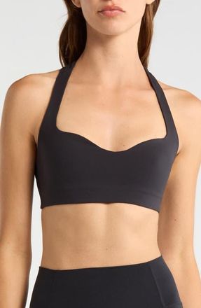 Free People FP Movement Win Win Sweetheart Racerback Bra in Black at Nordstrom, Size X-Small