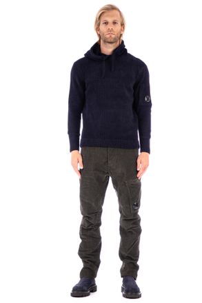 C.P. Company Chenille Hoodie Sweatshirt