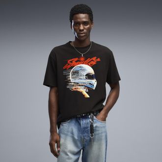 Puma T-shirt Speedcat con taglio morbido e stampa grafica da uomo, Accessori, Nero, XXL