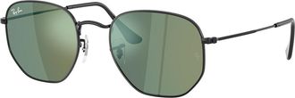 Ray-Ban RB3548N Hexagonal 002/68 Mens Sunglasses Black Size 51