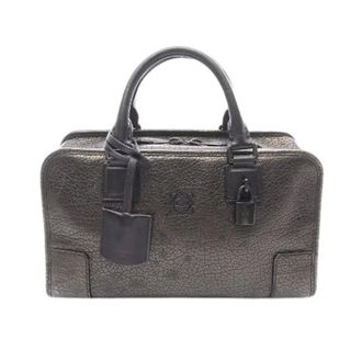 Loewe Pre-owned Handbags, female, Brown, Size: ONE SIZE Pre-owned Amazona 28 Leather Handbag