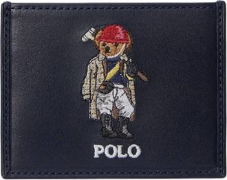 Polo Ralph Lauren Polo Bear Leather Card Holder