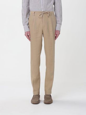 Manuel Ritz Pantaloni slim fit Manuel Ritz in lino con coulisse