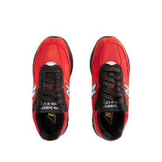 New Balance Calf Suede Sneaker - Red