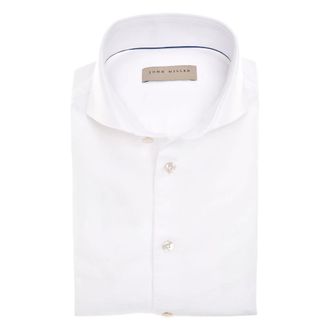 John Miller Formal Shirts, male, White, Size: 3XL Long Sleeve Shirt