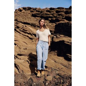 La petite &eacute;toile Stonewashed jeans MARISOL