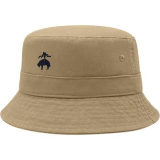 Brooks Brothers Cotton Twill Bucket Hat in Camel at Nordstrom, Size Small