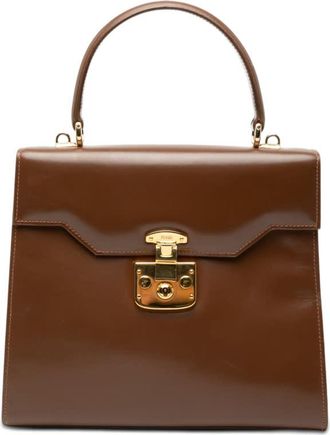 Gucci Pre-owned Gucci Calfskin Lady Lock Satchel Ladies P0Y8VBMDUDIM2MUL