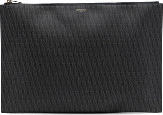 Saint Laurent Pre-owned Saint Laurent Toile Classic Monogram Document Holder Ladies GNC345277 1114