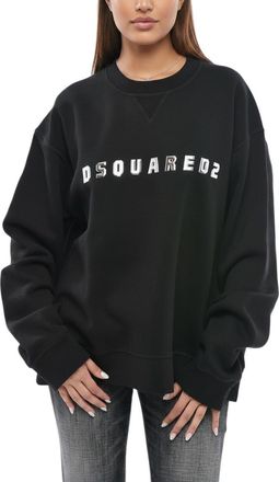 Dsquared2 Black Logo Crew Neck Sweatshirt