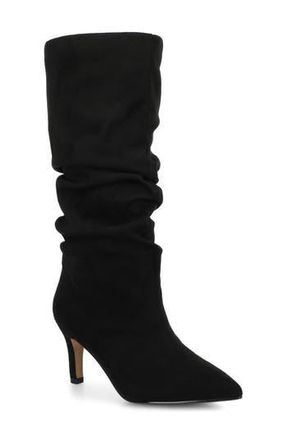 Journee Collection Sonnet Knee High Boot in Black at Nordstrom Rack, Size 8.5