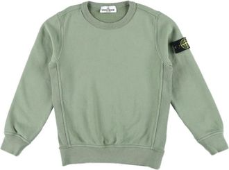 Stone Island Green Sweatshirt for Boys Aw25