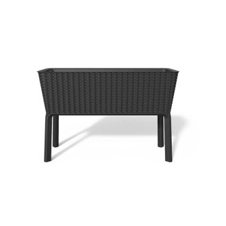 Keter Macetero Elevado Elegante Para Su Jard&iacute;n - Gris