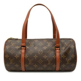 Louis Vuitton Pre-owned Papillon 30 - Dames - Pre-owned - Bruin - Maat: ONE Size Leer