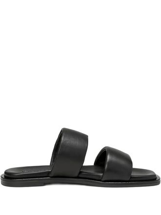 Marc O'Polo Marit dual-strap slide sandals - Black