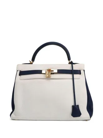 Hermès 2004 Kelly 32 handbag - White