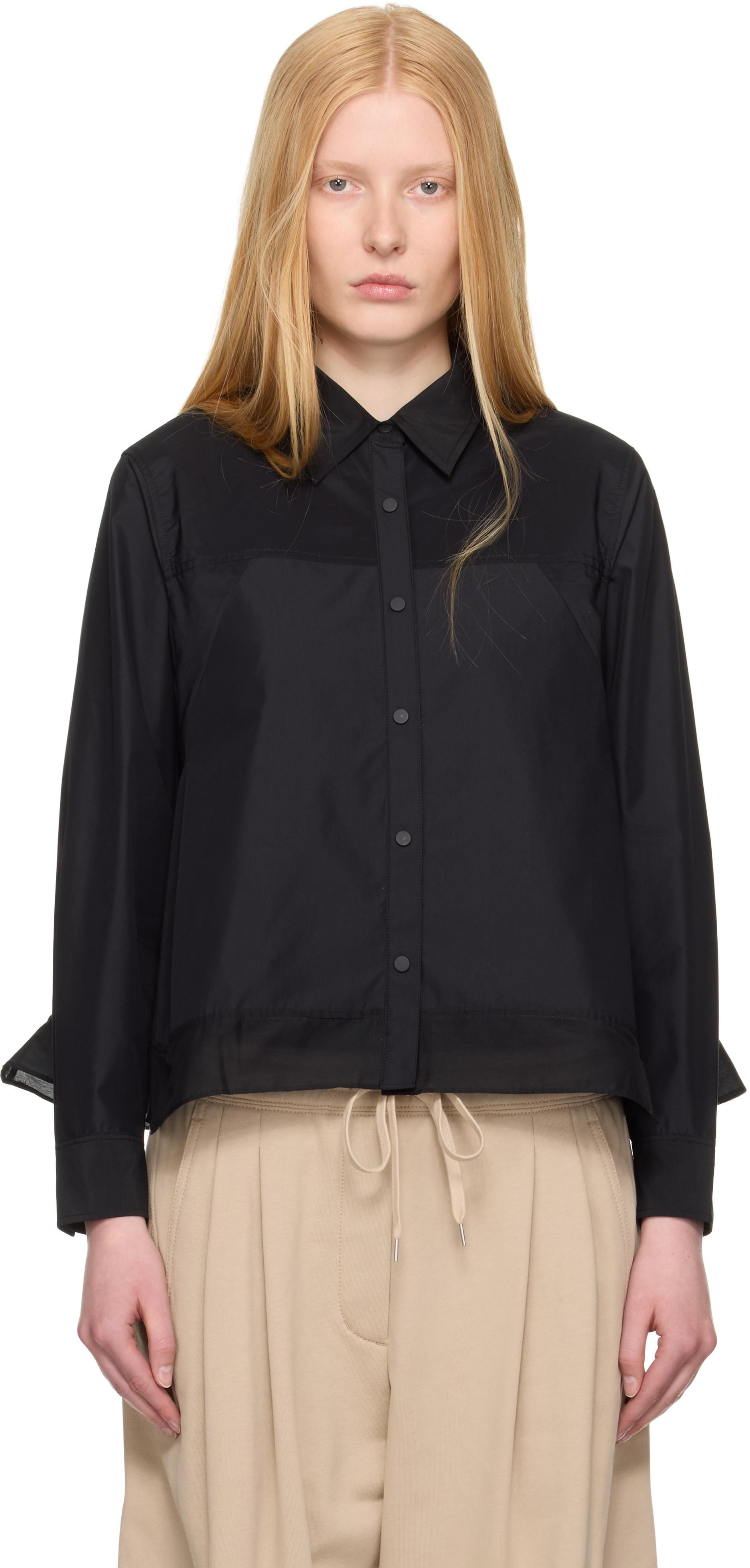 3.1 Phillip Lim ノーカラージャケット 紺 2020325M0047 3.1 Phillip Lim（スリーワンフィリップリム）ブルゾン 紺