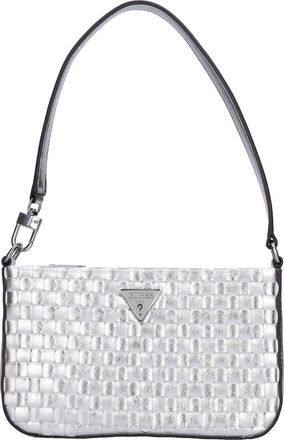 Guess Tassen.. Zilver - Dames - Schoudertassen - Grijs - ONE Size - Leer - Tassen
