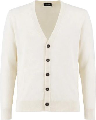Drumohr Lichtgewicht Vest - Heren - Vesten - Wit - 2XL - Truien & Vesten