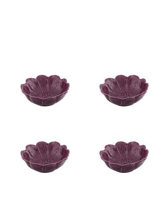 Bordallo Pinheiro Gran Bol Florapurp - Set de 4 pzs