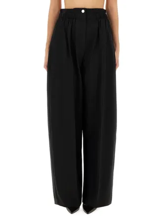 Sportmax Black Loose Pants