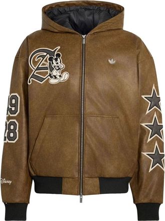 adidas x Disney Mickey Mouse Dreams Jacket Asia Sizing Aurora Coffee KS1746
