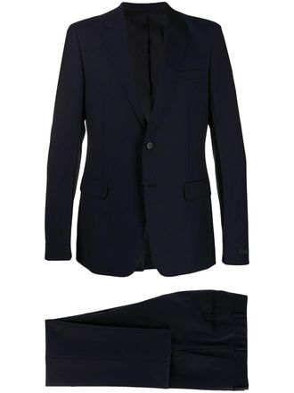 Prada single-breasted two piece suit - Blue