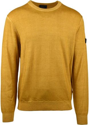 Peuterey Jersey de cuello redondo - Knitwear - Hombre - Amarillo - 2XL