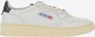 Autry White Black Logo Sneakers