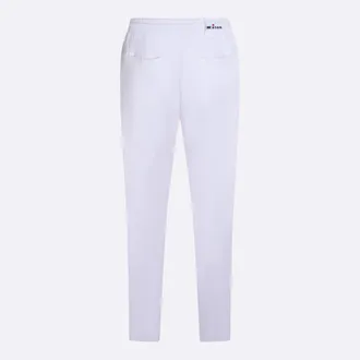 Kiton Mens Trousers White Ly Ea