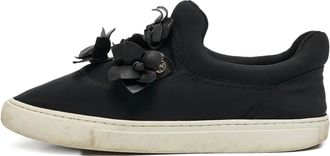 Tory Burch Sneakers con applicazioni a fiori Pre-owned - Nero