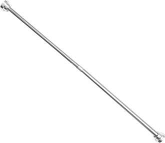 OEM Barra De Cortina Ajustable De Acero Inoxidable Plateado De 55-85 Cm Para Cortina De Ducha, Ventana O Puerta