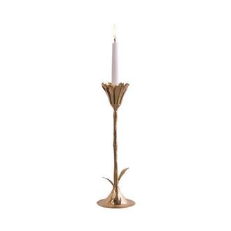 Be Home Floral Candleholder, Large in Gold at Nordstrom