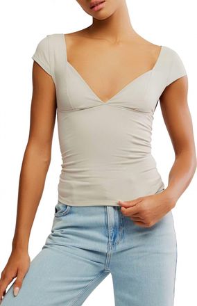 Free People Duo Corset Top In Pumice Stone