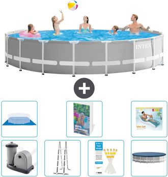 Intex Piscina Prism Frame Redonda - 549x122 Cm - 8-piezas S670