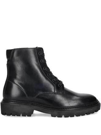 GANT lace-up lug-sole boots - Black