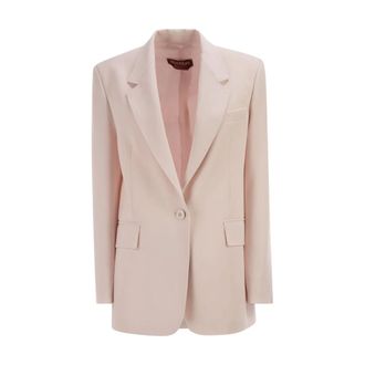 Max Mara Mstbosco Blazer - Dames - Blazers - Roze - S - Polyester - Jassen