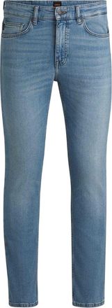 HUGO BOSS Heren Delaware Denim Slim Jeans (Helder Blauw)