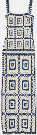 Alemais Al&eacute;mais Dolly crochet cotton maxi dress
