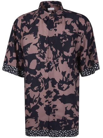 Dries Van Noten Cassidye Short Sleeves Print Shirt