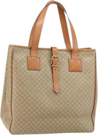 Celine Pre-owned Plastic Tote Bag - Dames - Vintage Shopper - Beige - ONE Size - Vintage
