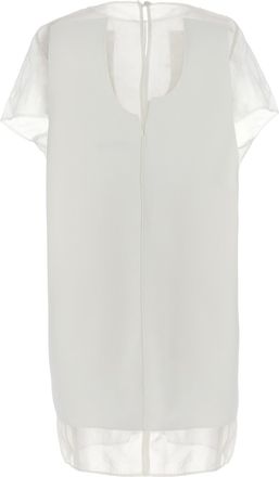 Khaite Womens White Polyester Short Dress