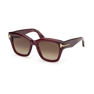 Tom Ford Sunglasses, unisex, Brown, Size: 53 MM Icon Butterfly Sunglasses