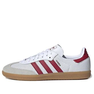 adidas Samba OG White Collegiate Burgundy BD7528