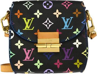 Louis Vuitton x Takashi Murakami Borsa a spalla Heartbreaker 2012 - Nero