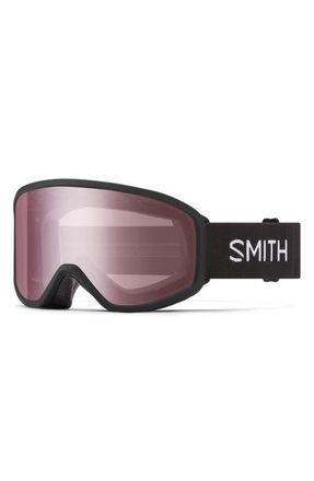 Smith Reason Cylindrical Carbonic-X Over the Glasses Snow Goggles in Black /Ignitor Mirror at Nordstrom