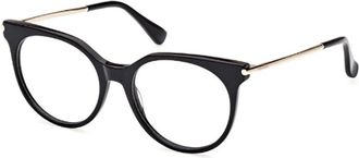 Max Mara 1H564Pu 0A - unisex - Brillen - Zwart - 53 MM - Accessoires